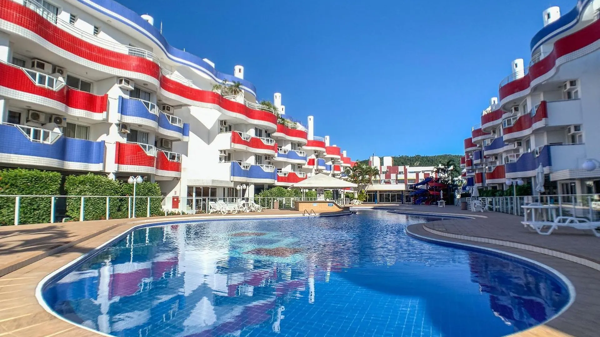 Vista Para O Mar E Piscina - Uw01F Florianópolis